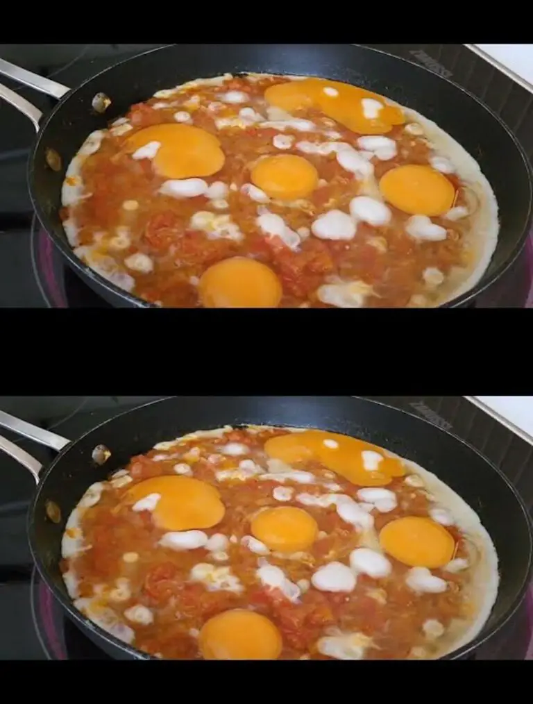 Nunca probé huevos como estos – Sólo viertelos en los tomates