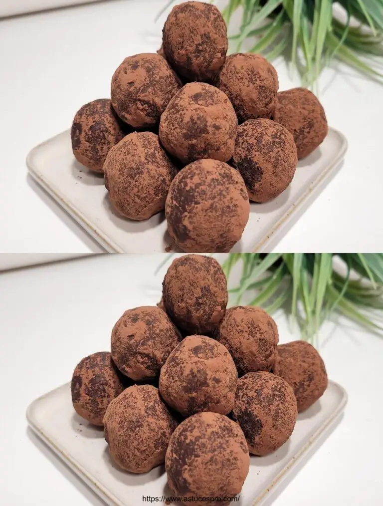 Trufas de chocolate – 4 ingredientes y 10 minutos para probar sin culpa esta temporada de vacaciones!