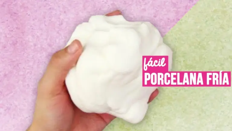 Guía para la elaboración de porcelana fría utilizando suavizante