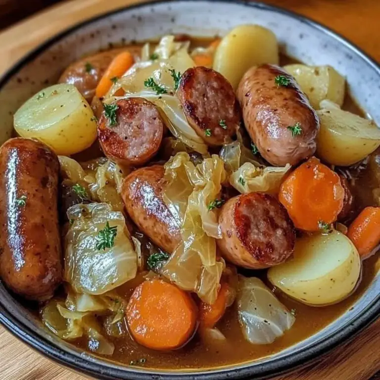 Estofado de Salchichas y Verduras (Potée) Un plato tradicional, reconfortante y lleno de sabor  Ideal para los días frescos