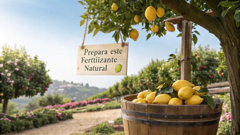 Cosecha Abundante de Limones: Prepara Este Fertilizante Natural