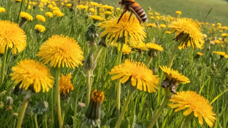 El Poderoso Diente de León: El Héroe de los Polinizadores 🌼