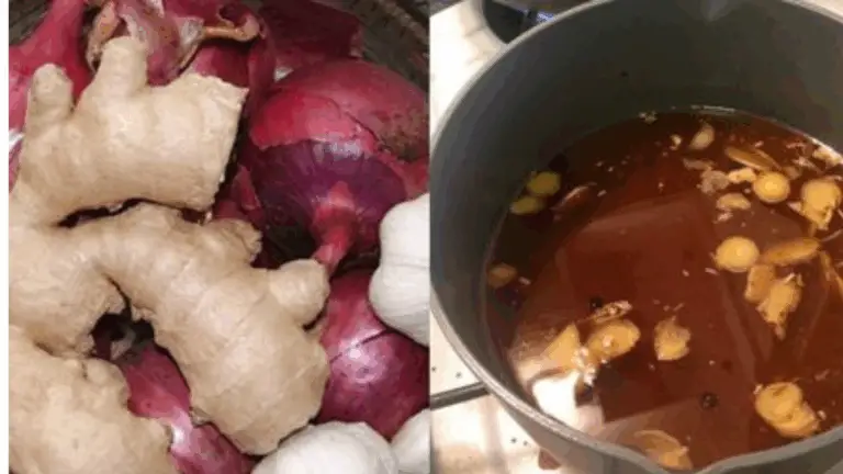Remedio Natural con Jengibre y Cebolla Morada para una Vida Saludable