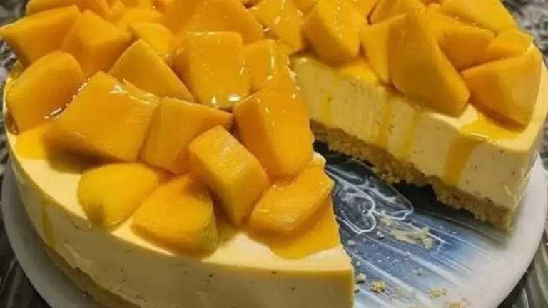 Pay Frío de Mango sin Horno: Cremoso, Refrescante y Perfecto para el Verano