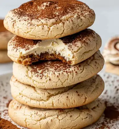 Galletas de Tiramisú con Toque de Espresso: Un Capricho Suave, Cremoso y Adictivo