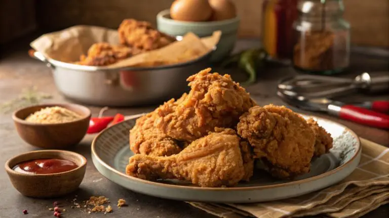 Pollo Estilo KFC Casero: Crujiente, Dorado y ¡Totalmente Irresistible!