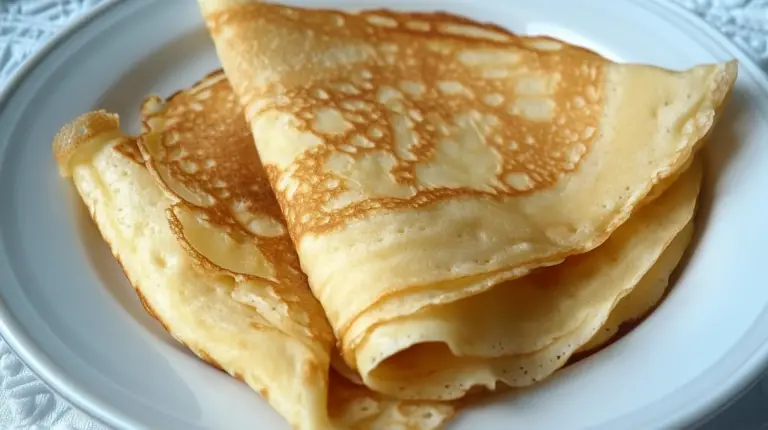 Crepas Caseras Suaves y Deliciosas: ¡Perfectas para Desayuno o Postre!
