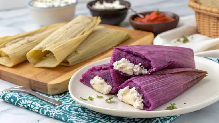 Tamales de Zarzamora con Queso Crema — Suaves, Dulces y Deliciosos