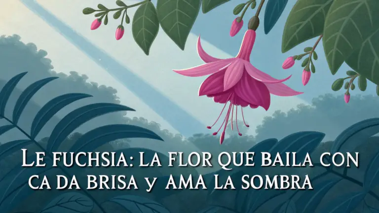 Le Fuchsia: La Flor Que Baila Con Cada Brisa y Ama la Sombra