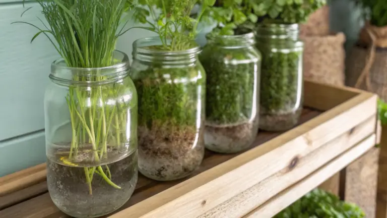 Hierbas Aromáticas: 8 Plantas para Cultivar Solo en Agua Durante Todo el Año