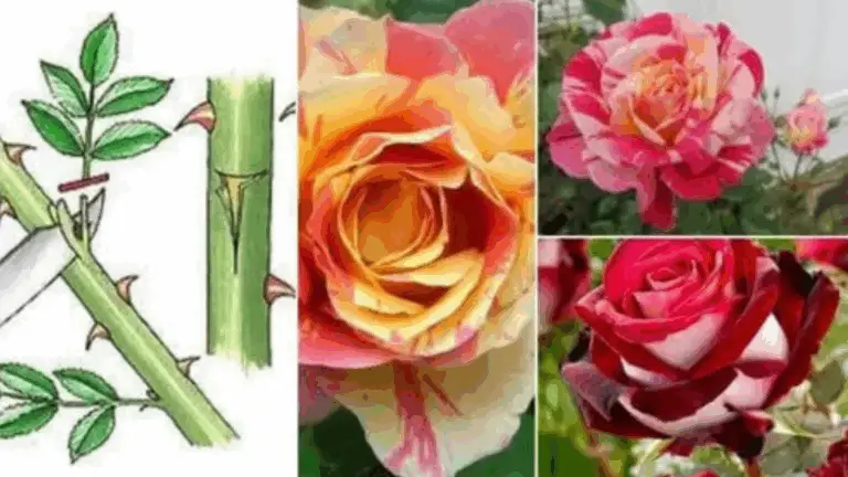 Cómo Injertar un Rosal con Flores de Diferentes Colores Paso a Paso