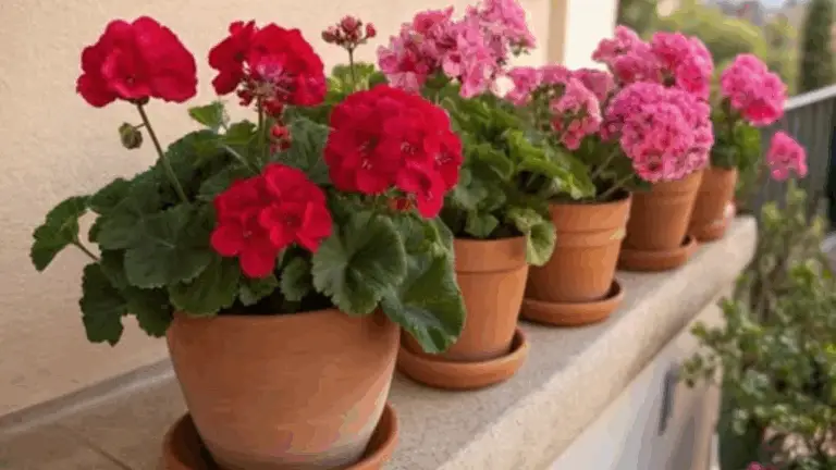 Cómo Mantener tus Géranios Siempre Floridos