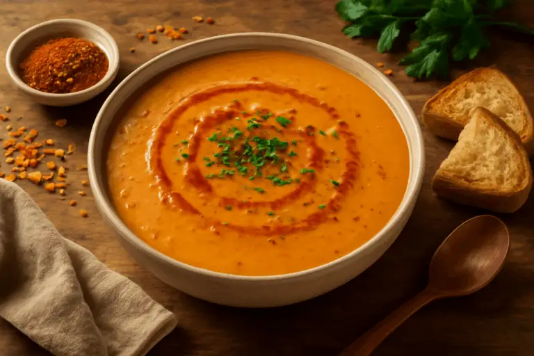 Mercimek Çorbası – Sopa de Lentejas Roja Tradicional, Reconfortante y Sabrosa!