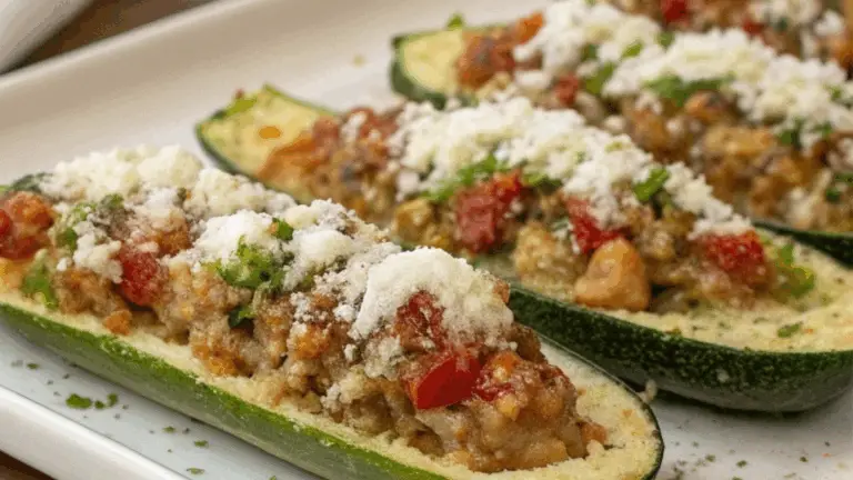 Calabacines Rellenos Light – ¡Ligeros, Sabrosos y Perfectos para Cuidarte!