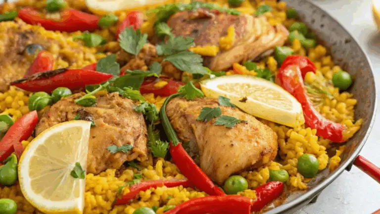 aella de Pollo | El Plato Mediterráneo por Excelencia