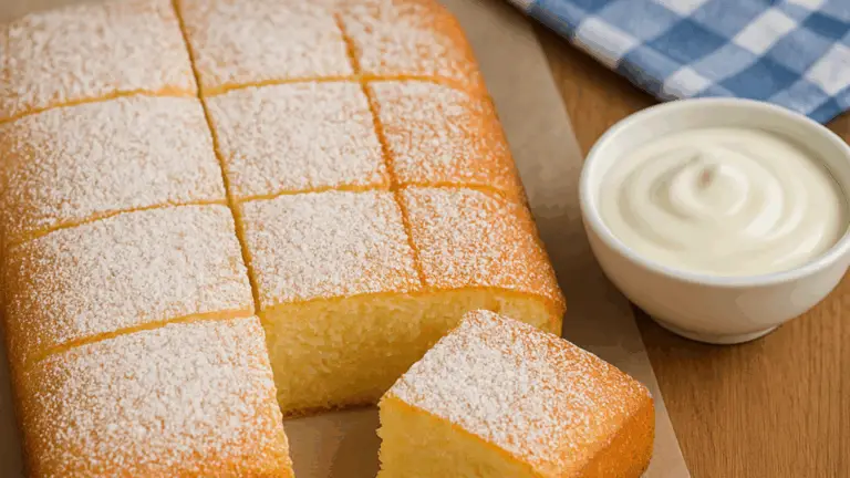 Pastel Esponjoso de Yogur: ¡Listo en Minutos y Perfecto para Cualquier Momento!