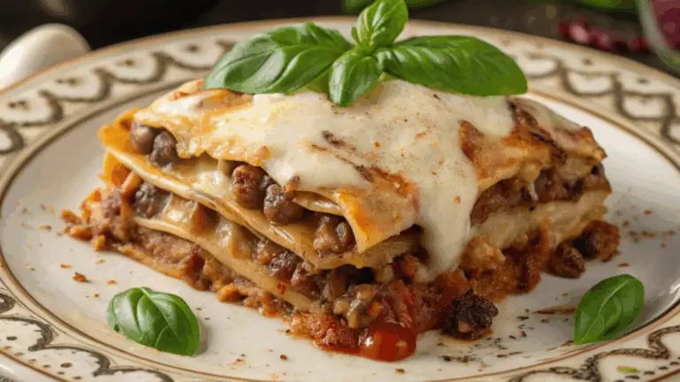 Million Dollar Lasagna – ¡Tan Cremosa y Sabrosa que Vale Cada Bocado!