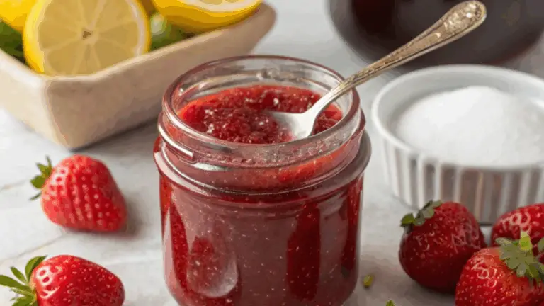 Mermelada Casera de Fresas – ¡Dulce, Natural y Llena de Sabor Real!