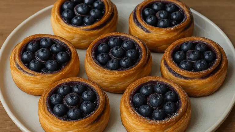 Tarta de Arándanos – ¡Crujiente, Frutal y Llena de Dulzura Natural!