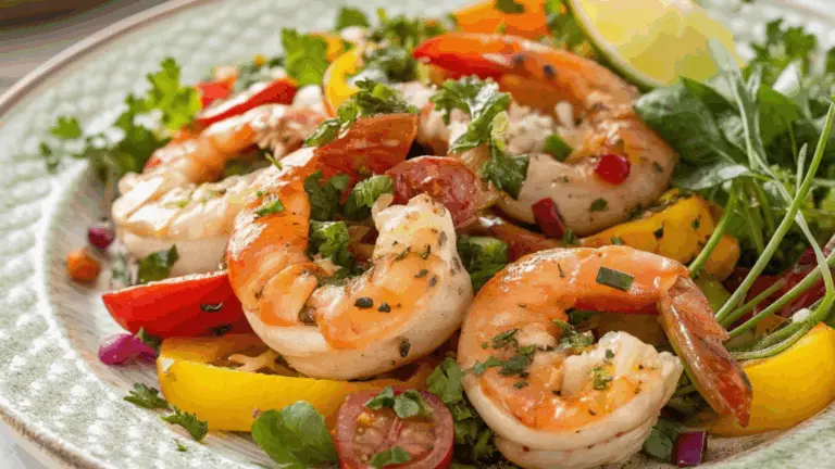 Camarones con Hierbas y Verduras – Frescos, Saludables y Llenos de Sabor
