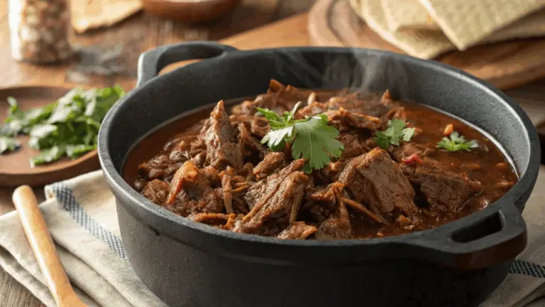 Delicioso Guiso de Carne: Sabor y Sutiles Condimentos