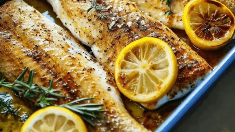 Branzino al Horno con Hierbas Mediterráneas y Limón: ¡Un Plato Fresco y Lleno de Sabor!