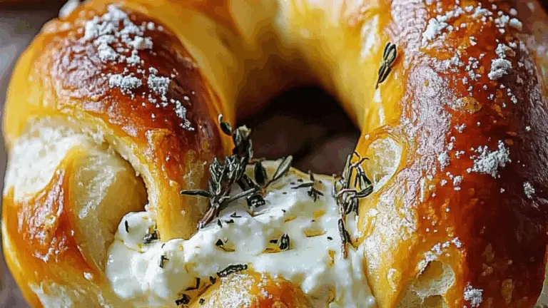 Pretzels Suaves Rellenos de Mozzarella: ¡Una Combinación Perfecta de Crujiente y Crema!