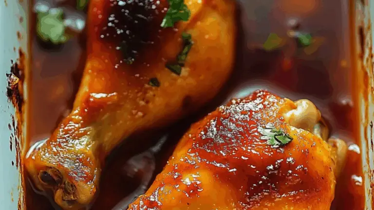 Muslitos de Pollo al Horno con Miel y Ajo: Un Toque Dulce y Sabroso