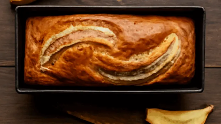 🍌✨ Pan de Plátano Casero: Un Placer Esponjoso y Natural para tu Paladar 💛