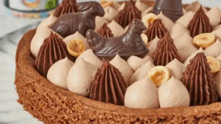 🍫🐰 Tarta de Chocolate para Pascua: ¡Un Postre Decadente y Perfecto para Celebrar! ✨💚