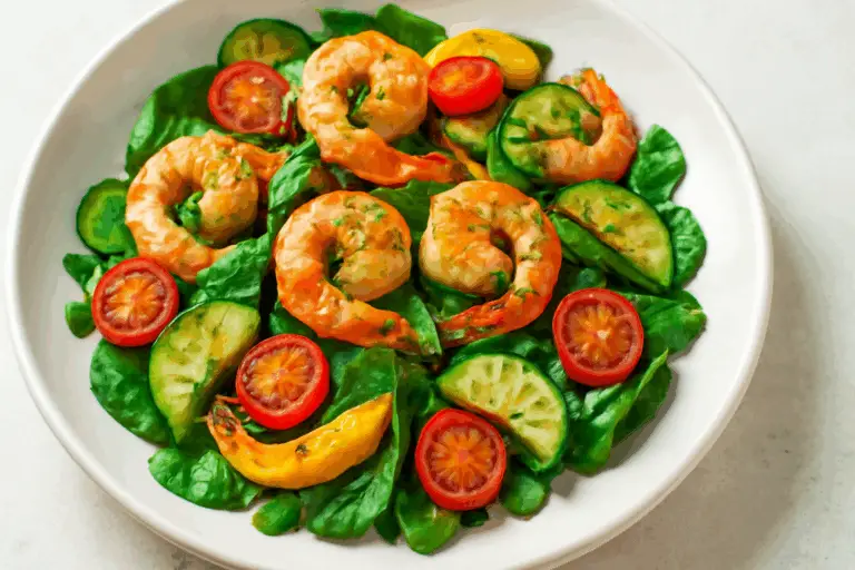 Camarones con Hierbas y Verduras – Frescos, Saludables y Llenos de Sabor!