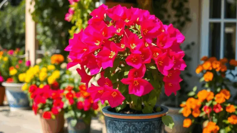 Guía práctica para cultivar bougainvilleas en macetas y lograr una floración continua