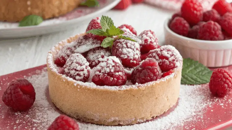 Crumble de Frambuesas Delicioso – ¡Un Postre Afrutado y Goloso!