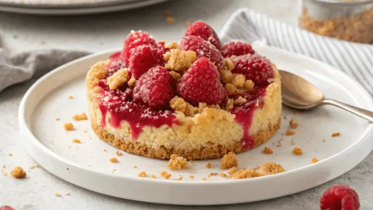 Crujiente de Frambuesas Delicioso – Un Postre Afrutado y Goloso