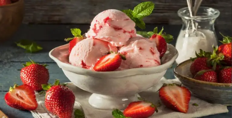 Helado Cremoso de Fresa – ¡Dulce, Fresco y Perfecto para el Verano!