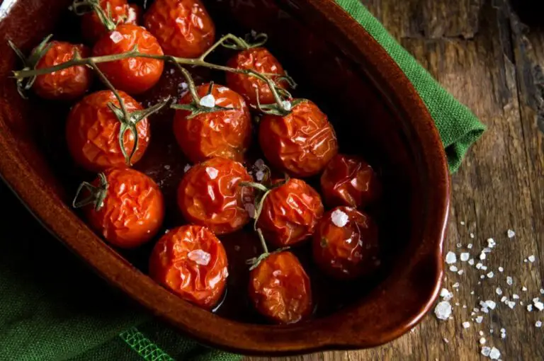 Champiñones al Ajo Balsámico y Tomates Cherry Asados – ¡Sabrosos, Aromáticos y Perfectos como Guarnición!