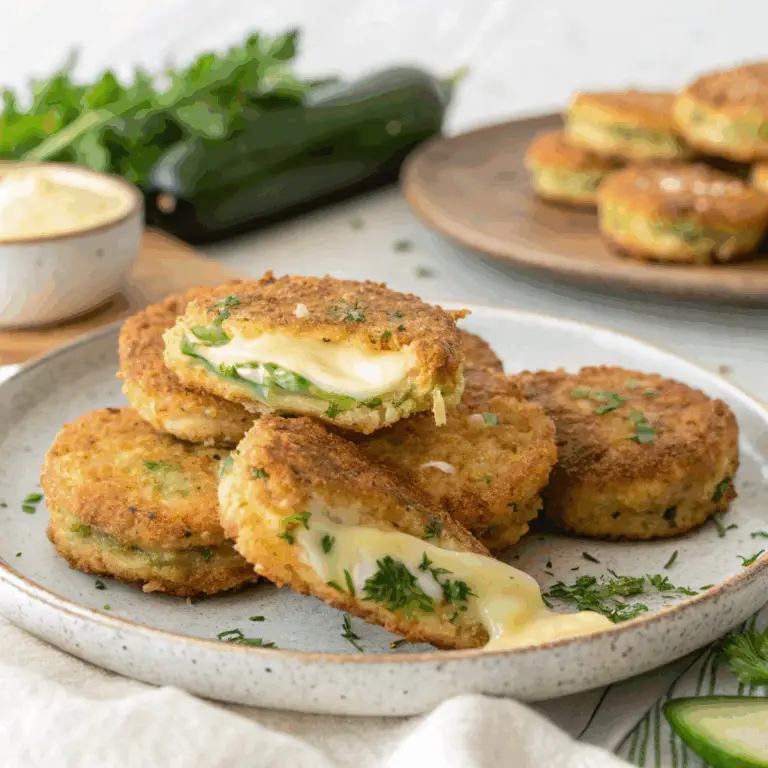Cigarras Crujientes de Calabacín y Queso Fundente: ¡Irresistibles, Sabrosas y Perfectas para un Aperitivo! 🥒🧀