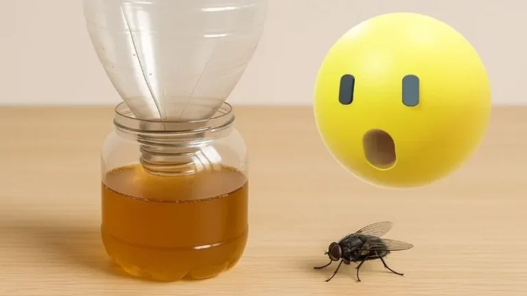 🪰 Trampa casera infalible: atrapa moscas con ingredientes simples