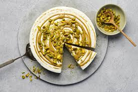 Cheesecake Sin Horno de Pistacho – Cremoso, Suave y con un Toque Nutty Irresistible