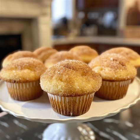 Muffins de Donut de Canela y Azúcar Fluffy de la Abuela – ¡Esponjosos, Dulces y Deliciosos!
