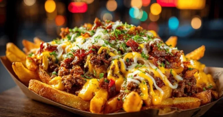 Papas fritas con queso y carne: la receta definitiva para sorprender a todos