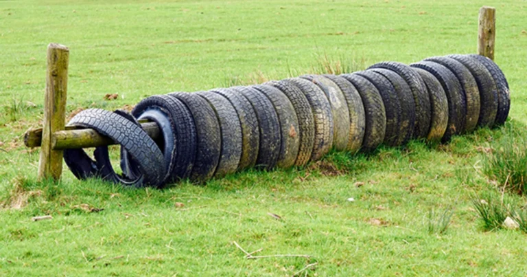 24 ideas ecogeniales para reutilizar neumáticos en tu casa y jardín