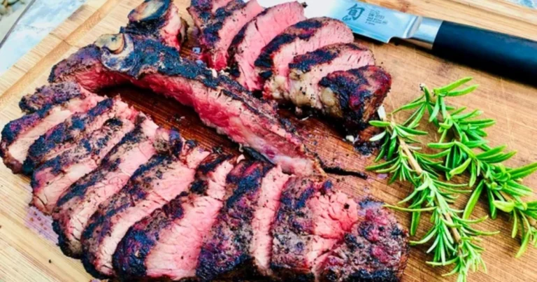 ribeye a la parrilla con rub de café 🥩 sabor intenso y costra crujiente