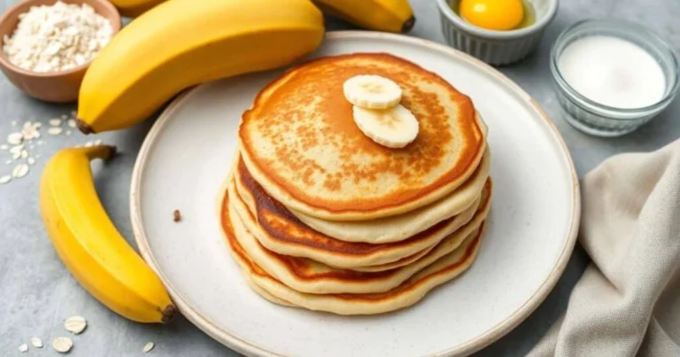 Hotcakes Saludables de Avena y Plátano: El Desayuno Perfecto para Comenzar el Día