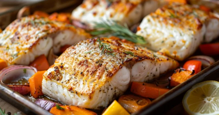Pescado al Horno con Verduras Asadas: Receta Fácil y Saludable para Sorprender