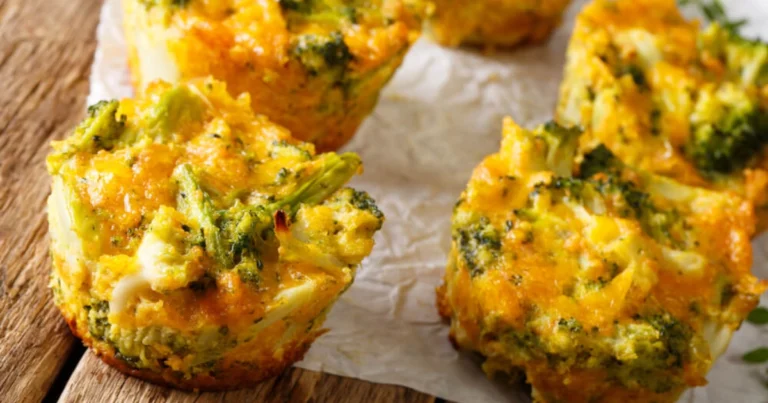 🥦 Muffins salados de brócoli y zanahoria: receta saludable y fácil
