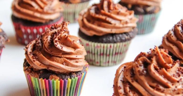 Cupcakes de chocolate con ganache: un placer irresistible para todos los sentidos