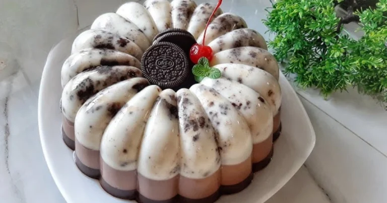 Gelatina de Oreo con Chocolate: Receta fácil, deliciosa y lista para impresionar