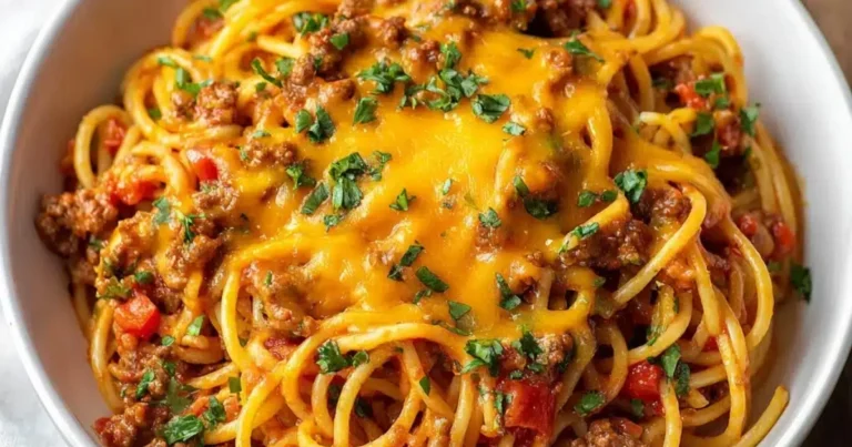 Espaguetis con Carne: Una receta irresistible para disfrutar en familia