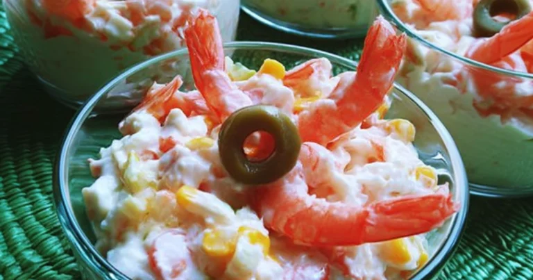 Ensaladilla de Gambas Fácil y Cremosa: Receta Irresistible para el Verano